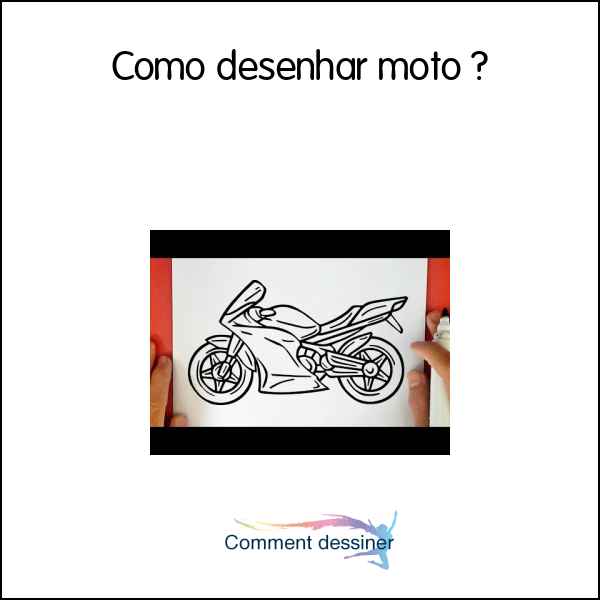 Como Desenhar Moto Como Desenhar